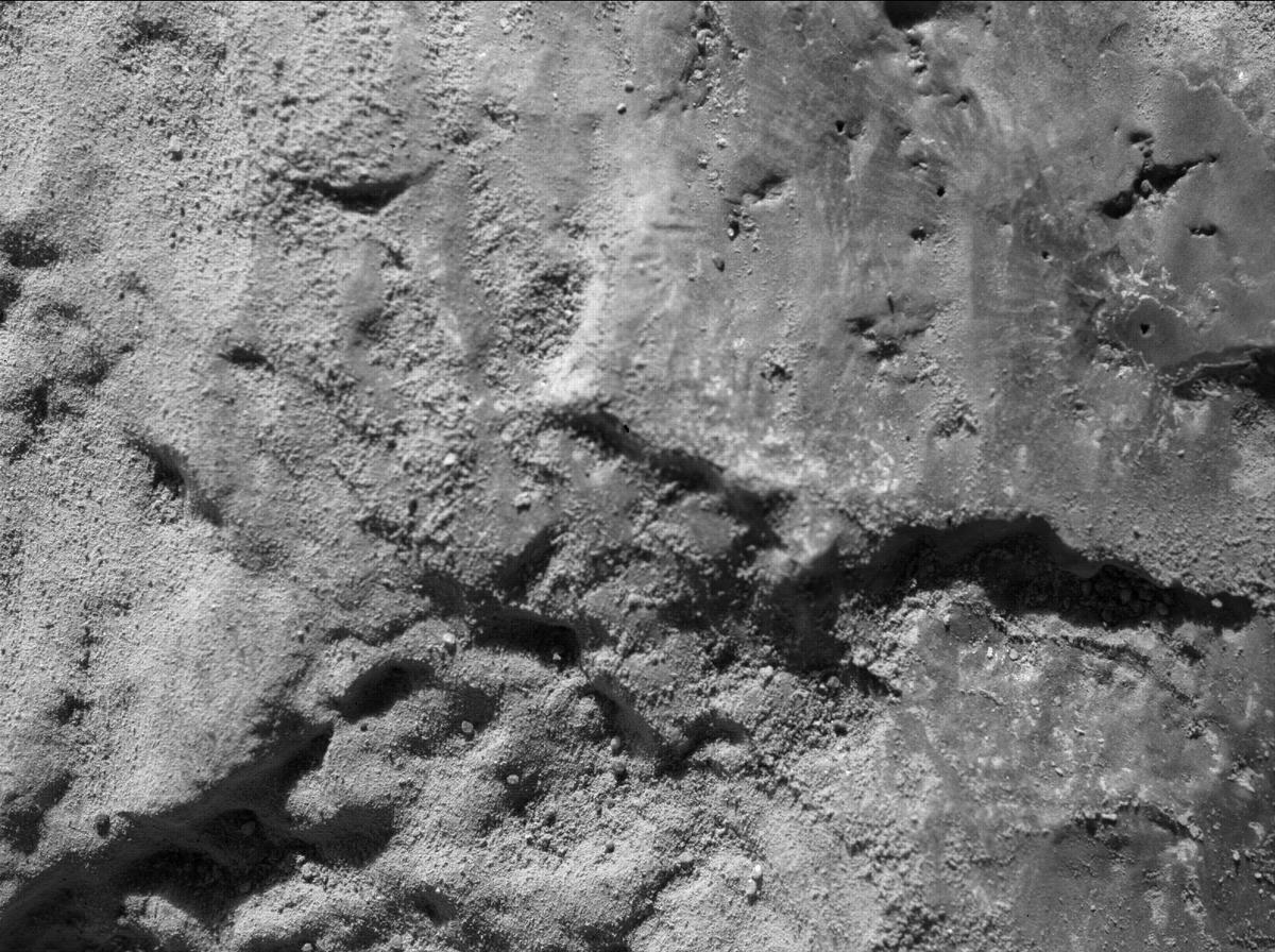 This image was taken by SHERLOC_WATSON onboard NASA's Mars rover Perseverance on Sol 78