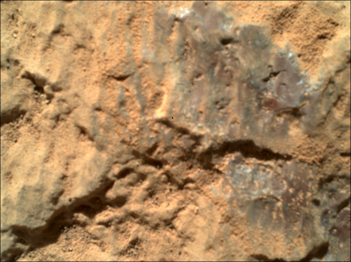 This image was taken by SHERLOC_WATSON onboard NASA's Mars rover Perseverance on Sol 78