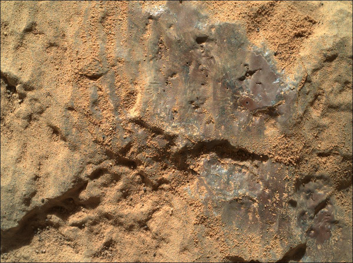 This image was taken by SHERLOC_WATSON onboard NASA's Mars rover Perseverance on Sol 78