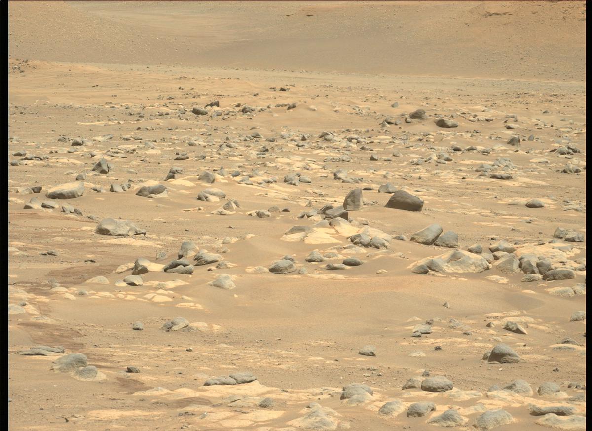 This image was taken by MCZ_LEFT onboard NASA's Mars rover Perseverance on Sol 78