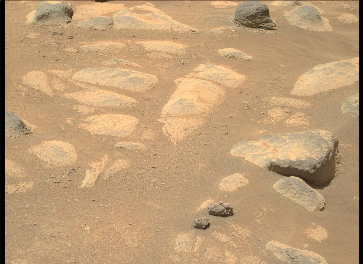 This image was taken by MCZ_RIGHT onboard NASA's Mars rover Perseverance on Sol 78