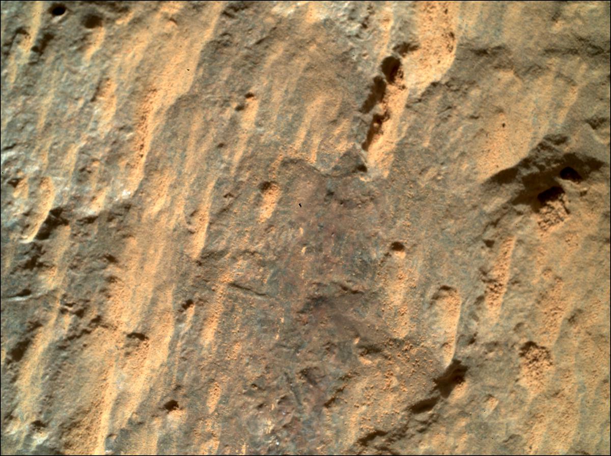 This image was taken by SHERLOC_WATSON onboard NASA's Mars rover Perseverance on Sol 79
