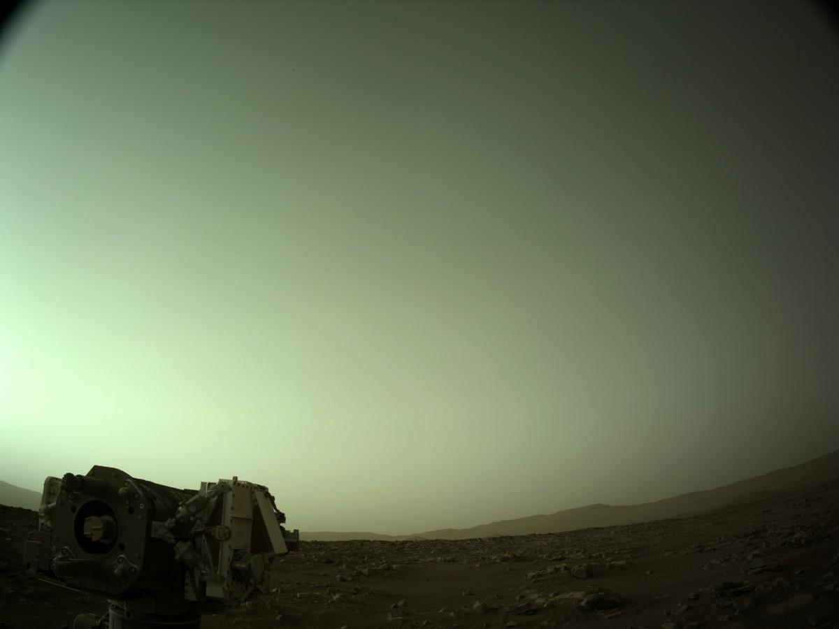 This image was taken by NAVCAM_LEFT onboard NASA's Mars rover Perseverance on Sol 82