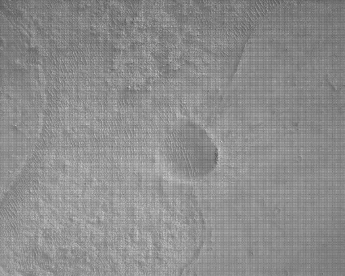 This image was taken by EDL_RDCAM onboard NASA's Mars rover Perseverance on Sol 83