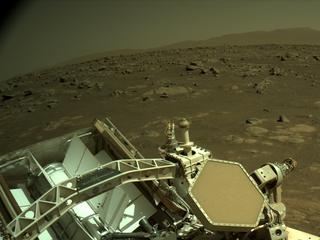 View image taken on Mars, Mars Perseverance Sol 84: Left Navigation Camera (Navcam)