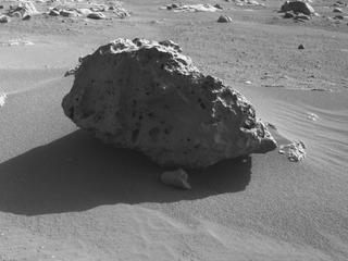 View image taken on Mars, Mars Perseverance Sol 86: Front Left Hazard Avoidance Camera (Hazcam)