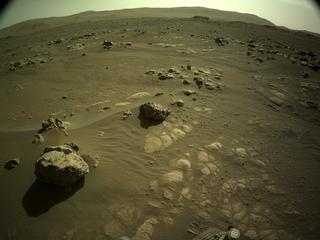 View image taken on Mars, Mars Perseverance Sol 86: Left Navigation Camera (Navcam)