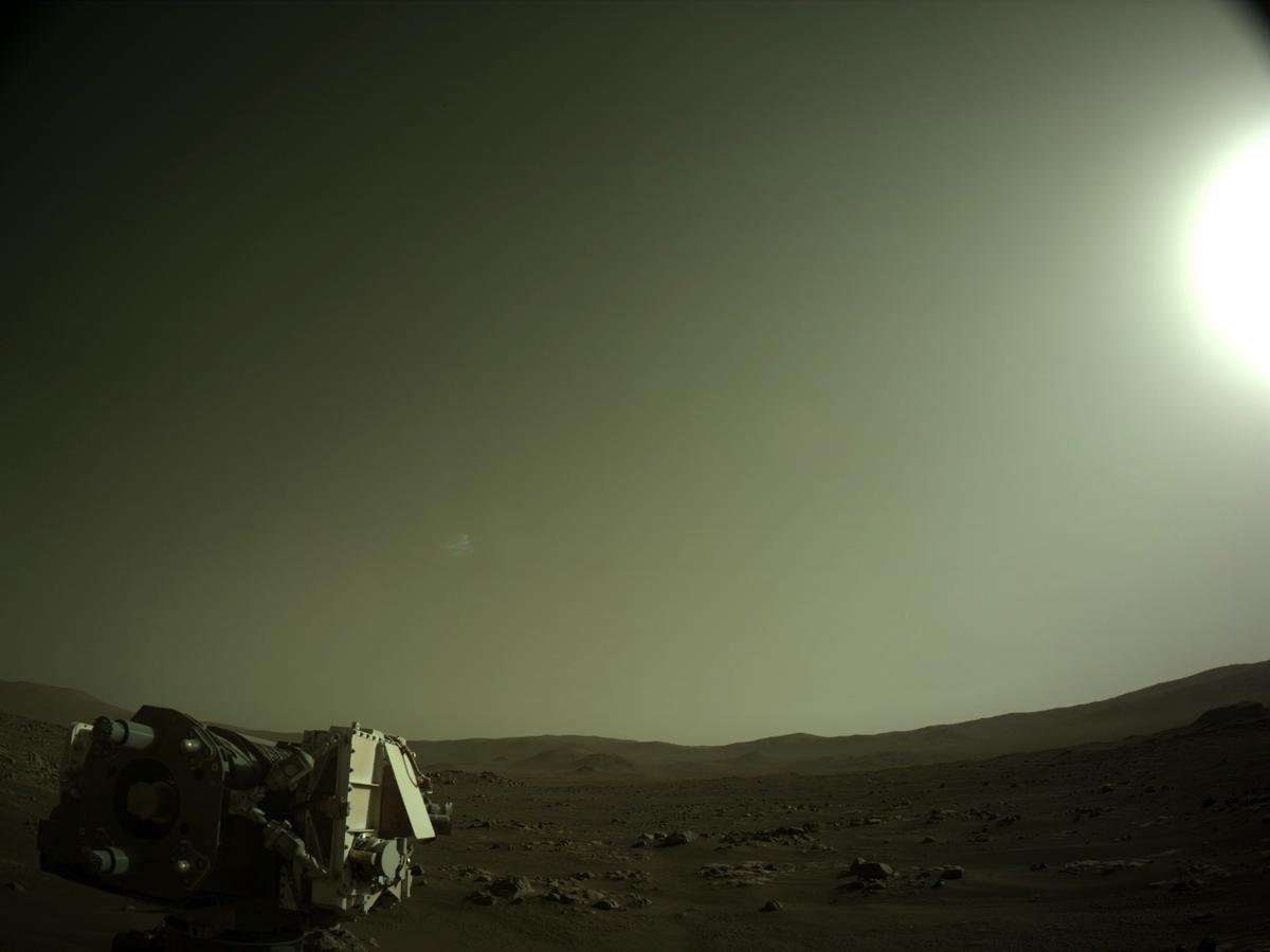 This image was taken by NAVCAM_LEFT onboard NASA's Mars rover Perseverance on Sol 89