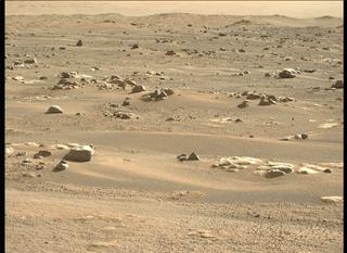 View image taken on Mars, Mars Perseverance Sol 89: Left Mastcam-Z Camera