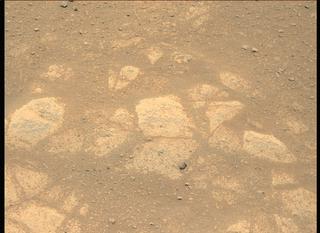 View image taken on Mars, Mars Perseverance Sol 90: Left Mastcam-Z Camera