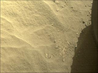 View image taken on Mars, Mars Perseverance Sol 91: Front Left Hazard Avoidance Camera (Hazcam)