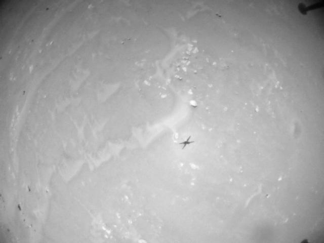 This image was taken by HELI_NAV onboard NASA's Mars rover Perseverance on Sol 91