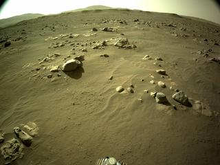 View image taken on Mars, Mars Perseverance Sol 91: Left Navigation Camera (Navcam)