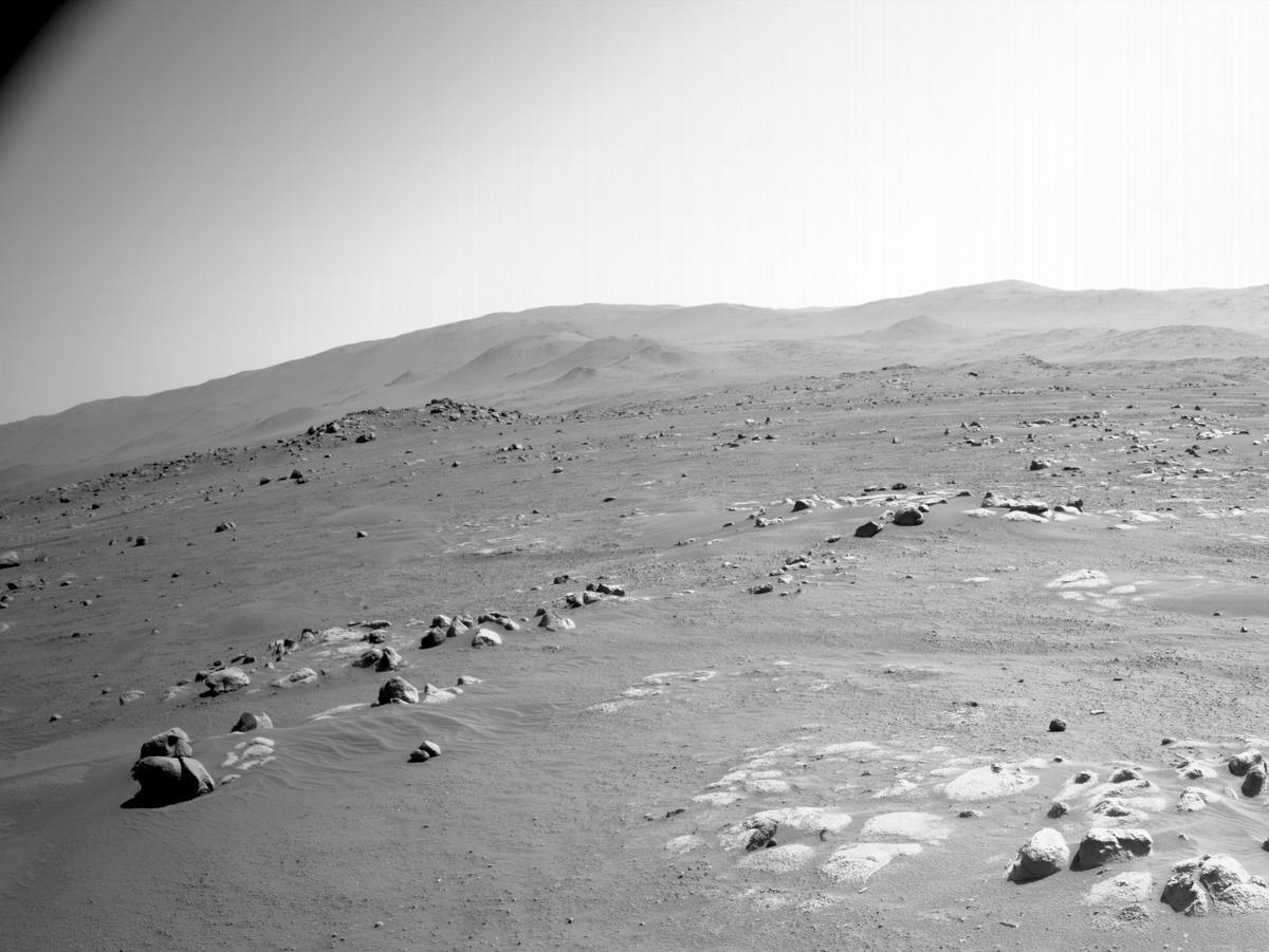 This image was taken by NAVCAM_RIGHT onboard NASA's Mars rover Perseverance on Sol 91