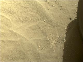 View image taken on Mars, Mars Perseverance Sol 92: Front Left Hazard Avoidance Camera (Hazcam)