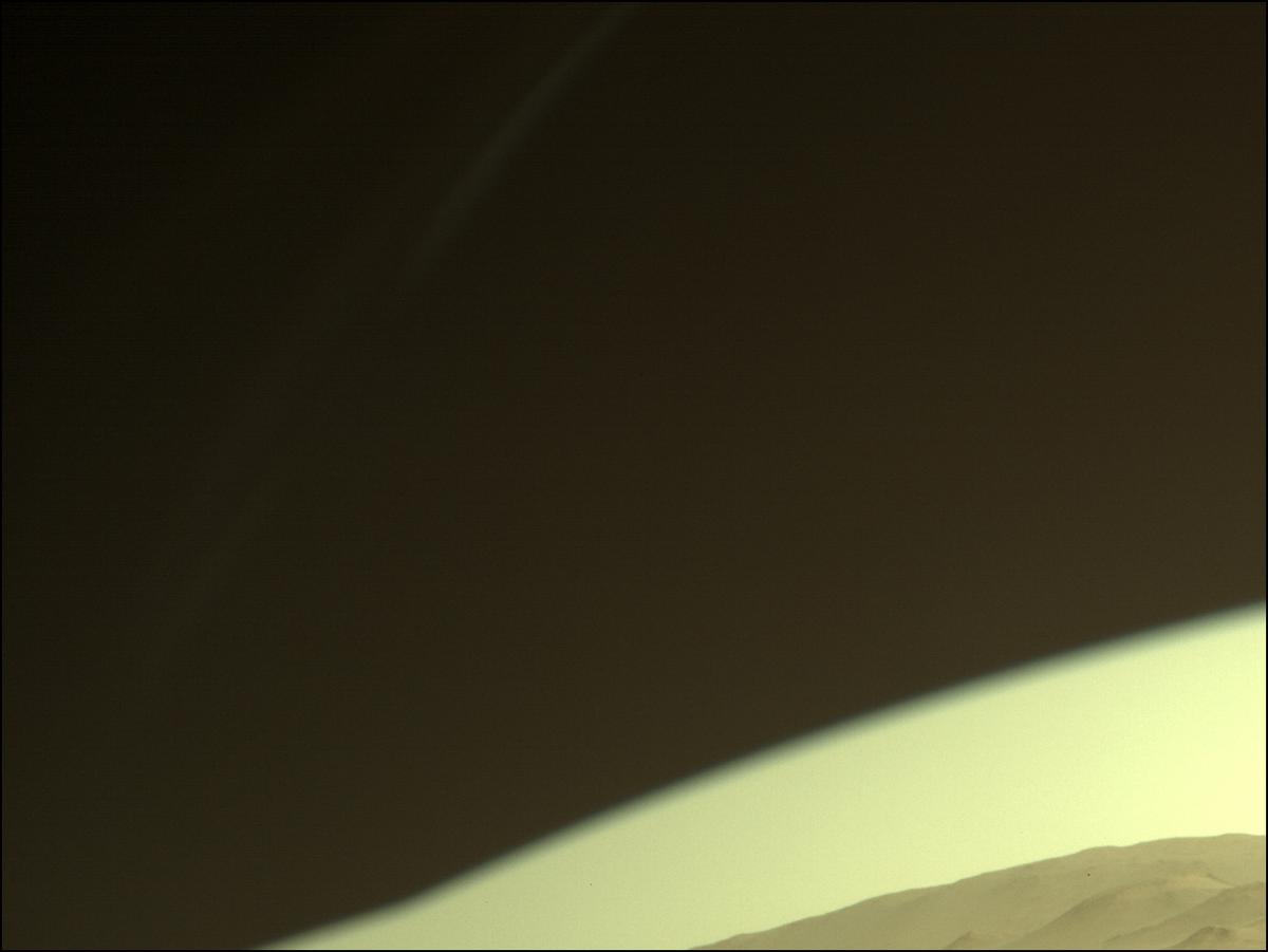 This image was taken by FRONT_HAZCAM_RIGHT_A onboard NASA's Mars rover Perseverance on Sol 92