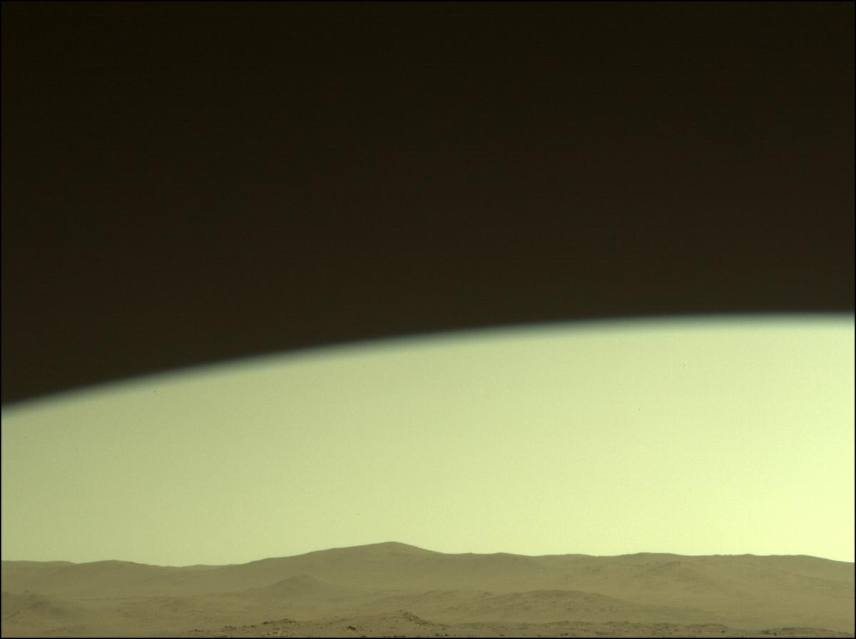 This image was taken by FRONT_HAZCAM_RIGHT_A onboard NASA's Mars rover Perseverance on Sol 92