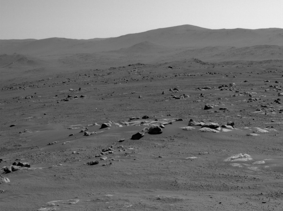 This image was taken by NAVCAM_LEFT onboard NASA's Mars rover Perseverance on Sol 92