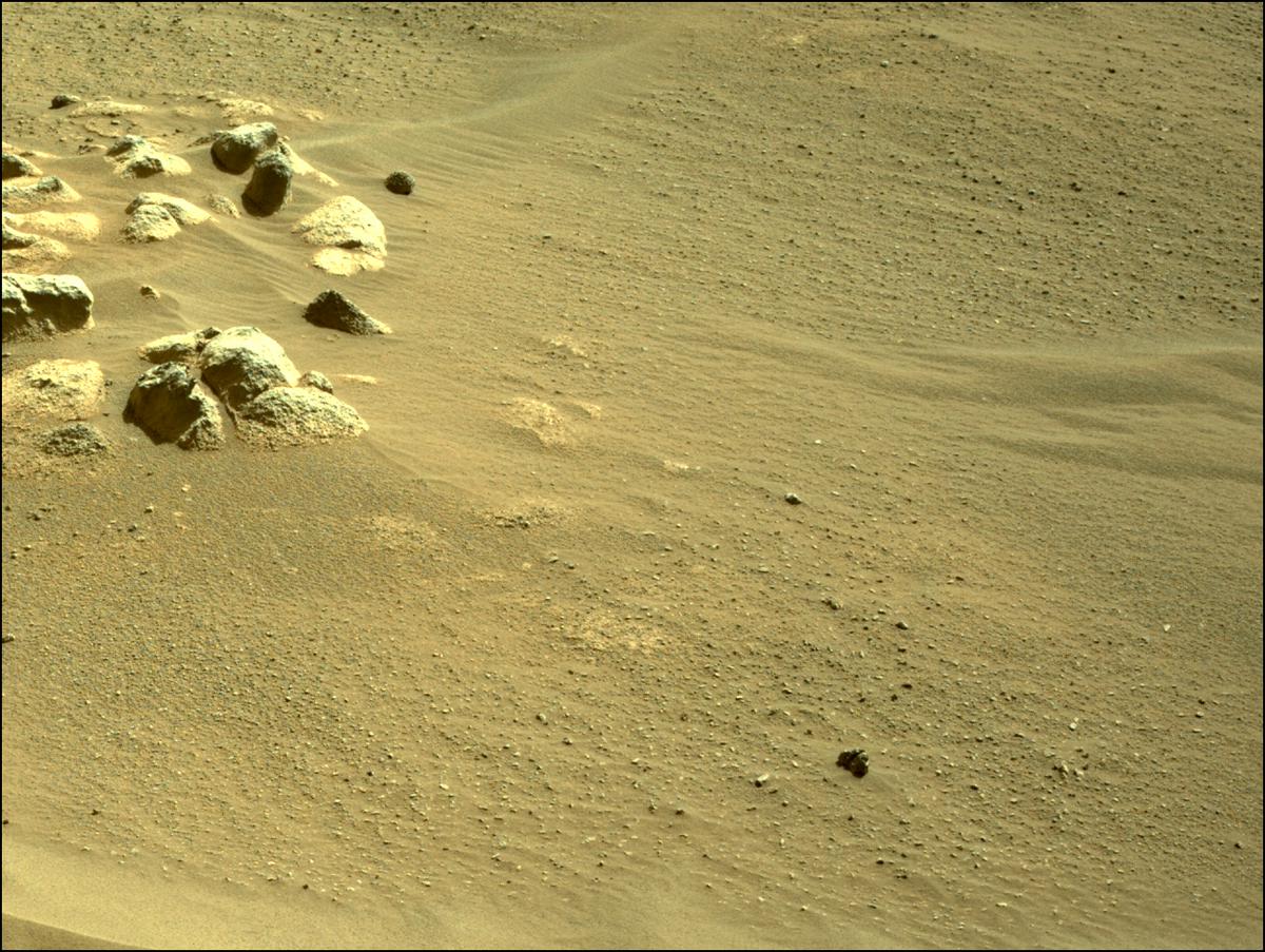 This image was taken by NAVCAM_LEFT onboard NASA's Mars rover Perseverance on Sol 92