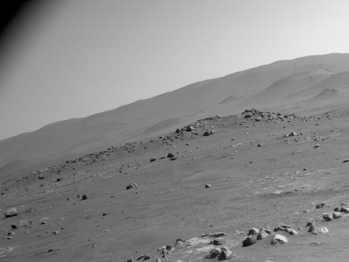 This image was taken by NAVCAM_RIGHT onboard NASA's Mars rover Perseverance on Sol 92