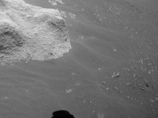 View image taken on Mars, Mars Perseverance Sol 93: Front Right Hazard Avoidance Camera (Hazcam)