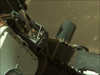 View image taken on Mars, Mars Perseverance Sol 93: Left Navigation Camera (Navcam)