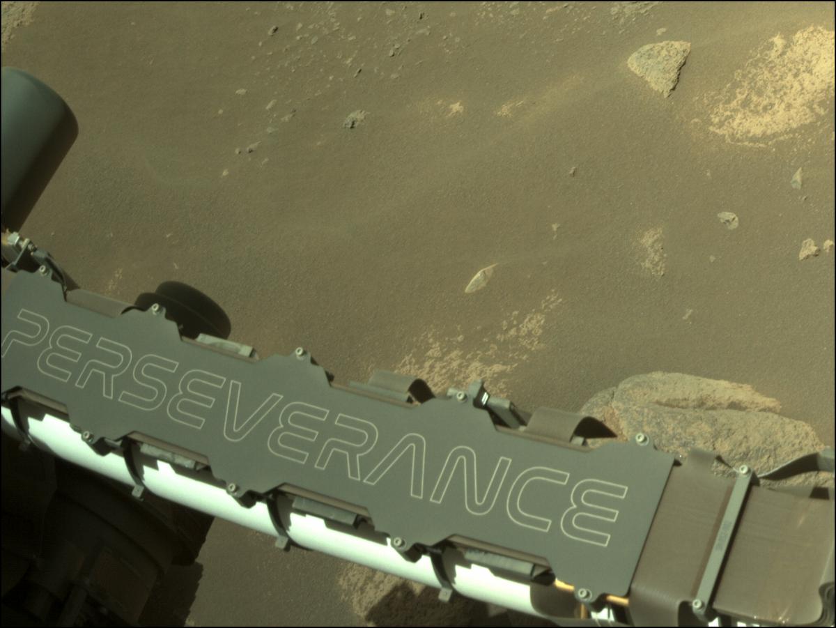 This image was taken by NAVCAM_RIGHT onboard NASA's Mars rover Perseverance on Sol 93