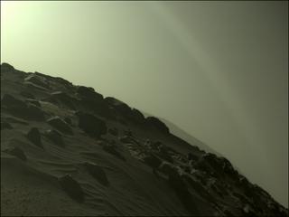 View image taken on Mars, Mars Perseverance Sol 93: Rear Right Hazard Avoidance Camera (Hazcam)
