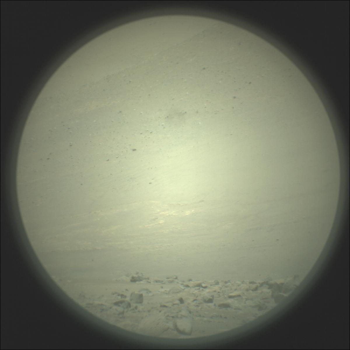 This image was taken by SUPERCAM_RMI onboard NASA's Mars rover Perseverance on Sol 93