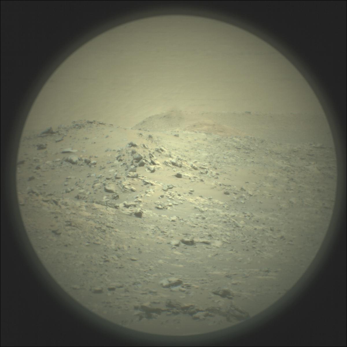 This image was taken by SUPERCAM_RMI onboard NASA's Mars rover Perseverance on Sol 94
