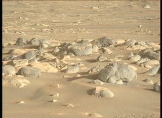 View image taken on Mars, Mars Perseverance Sol 96: Left Mastcam-Z Camera
