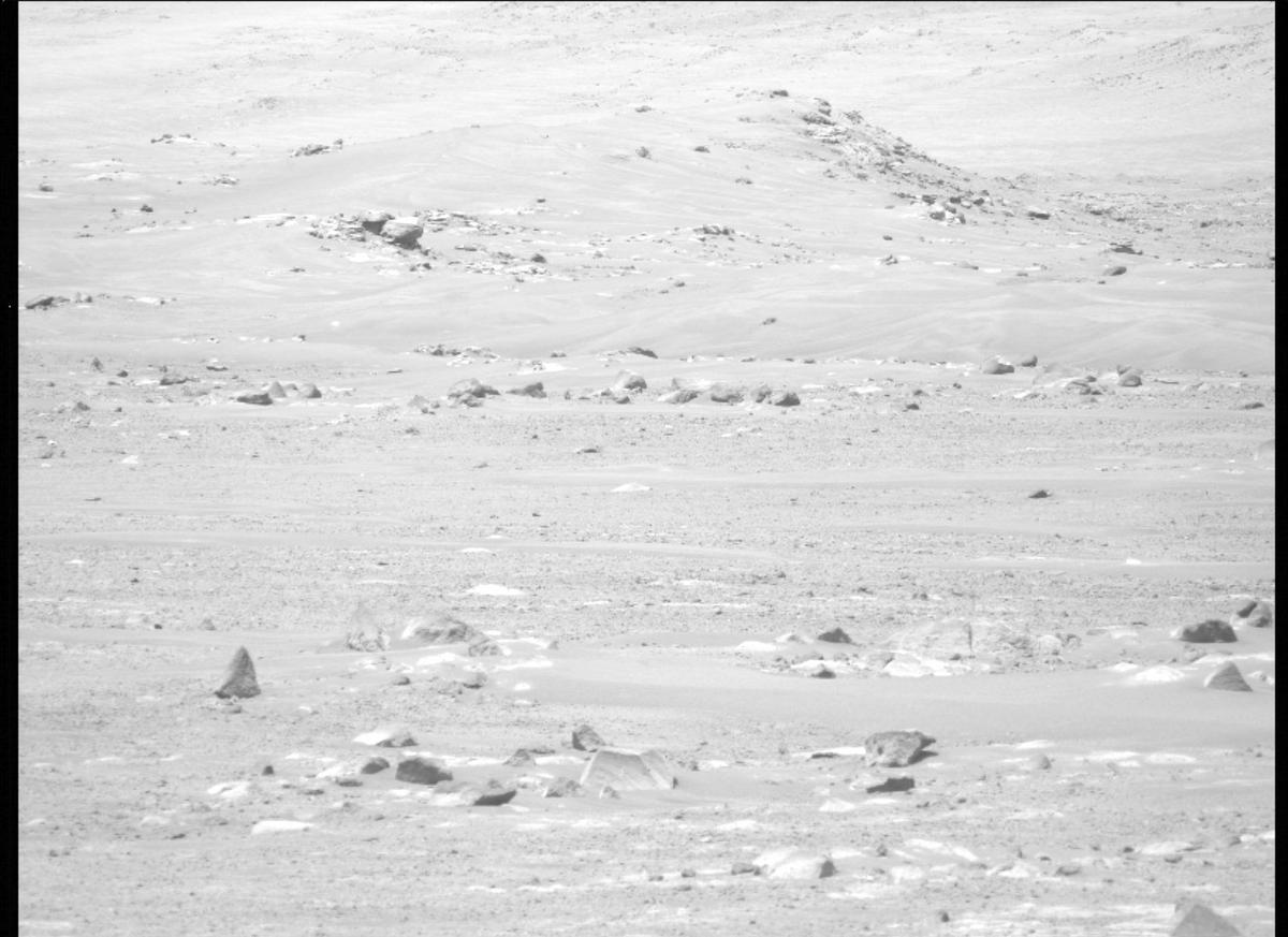 This image was taken by MCZ_LEFT onboard NASA's Mars rover Perseverance on Sol 96