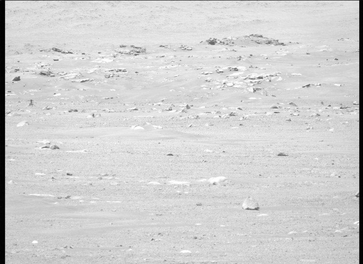This image was taken by MCZ_LEFT onboard NASA's Mars rover Perseverance on Sol 96