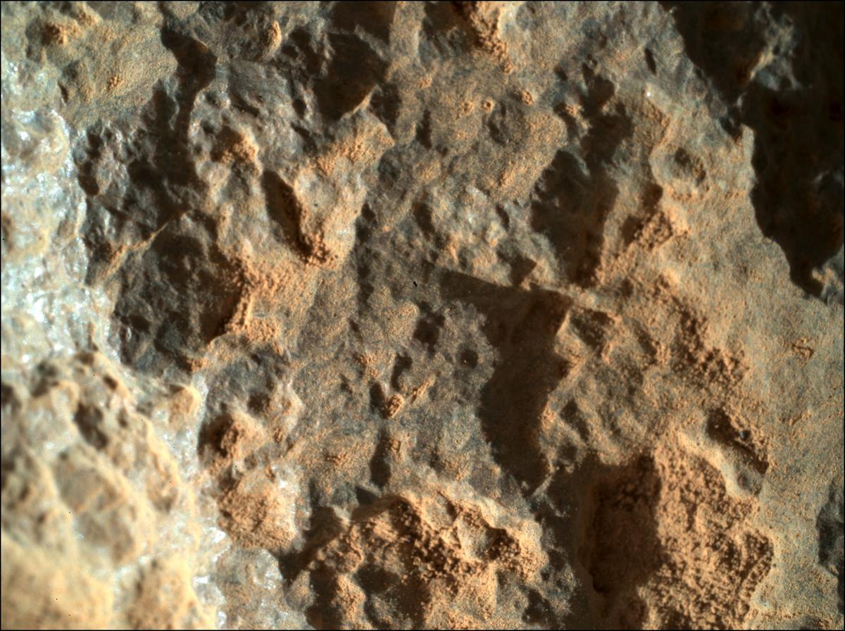 This image was taken by SHERLOC_WATSON onboard NASA's Mars rover Perseverance on Sol 97