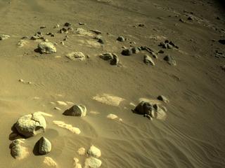 View image taken on Mars, Mars Perseverance Sol 99: Left Navigation Camera (Navcam)