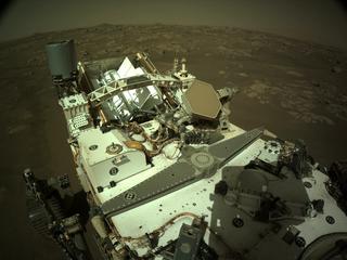 View image taken on Mars, Mars Perseverance Sol 99: Left Navigation Camera (Navcam)