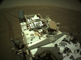 View image taken on Mars, Mars Perseverance Sol 102: Left Navigation Camera (Navcam)