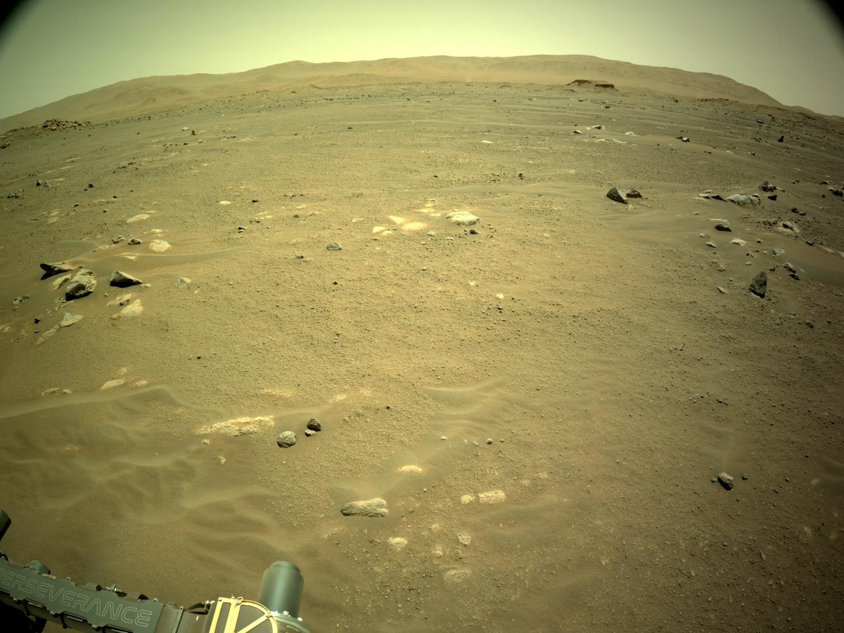 This image was taken by NAVCAM_RIGHT onboard NASA's Mars rover Perseverance on Sol 102