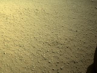 View image taken on Mars, Mars Perseverance Sol 103: Front Left Hazard Avoidance Camera (Hazcam)