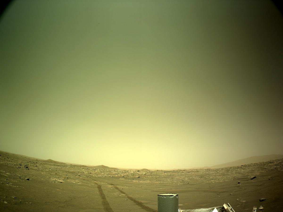This image was taken by NAVCAM_LEFT onboard NASA's Mars rover Perseverance on Sol 103