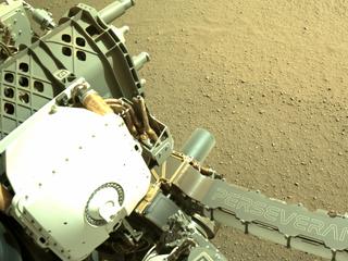 View image taken on Mars, Mars Perseverance Sol 103: Left Navigation Camera (Navcam)