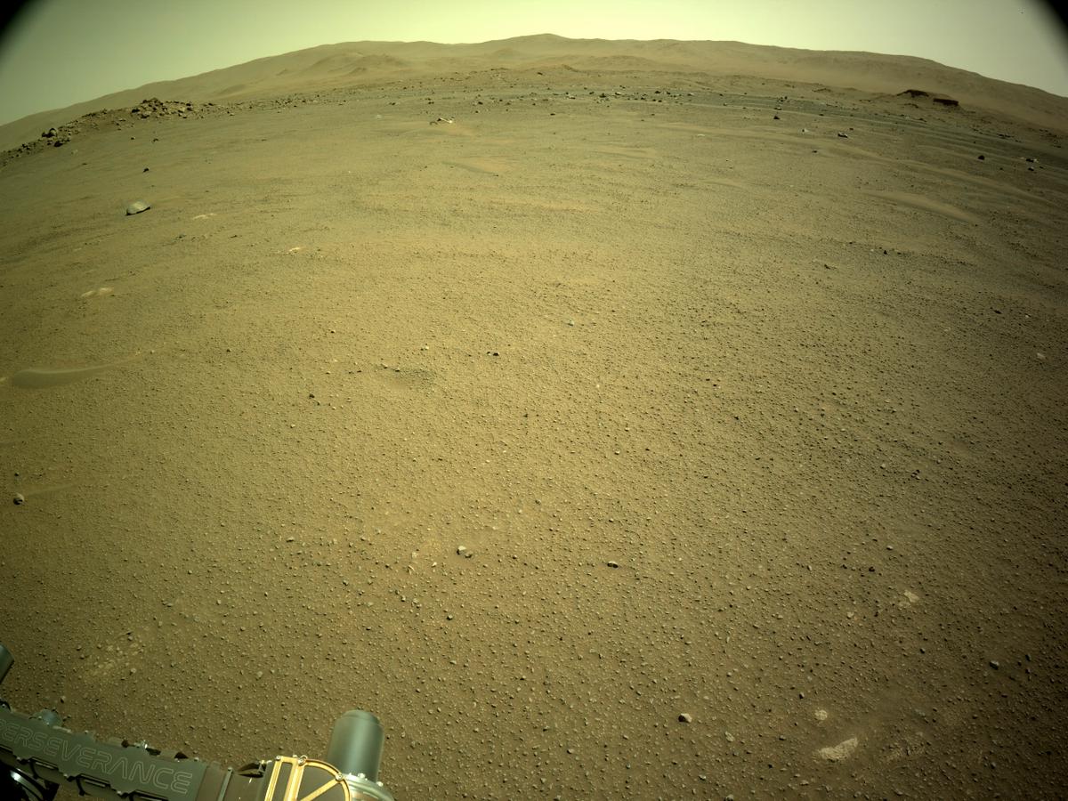 This image was taken by NAVCAM_RIGHT onboard NASA's Mars rover Perseverance on Sol 103