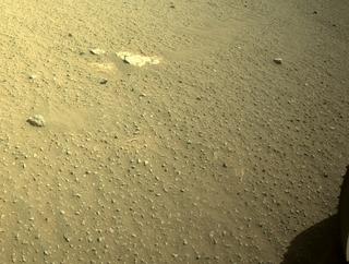 View image taken on Mars, Mars Perseverance Sol 104: Front Left Hazard Avoidance Camera (Hazcam)