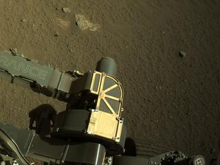 View image taken on Mars, Mars Perseverance Sol 104: Left Navigation Camera (Navcam)