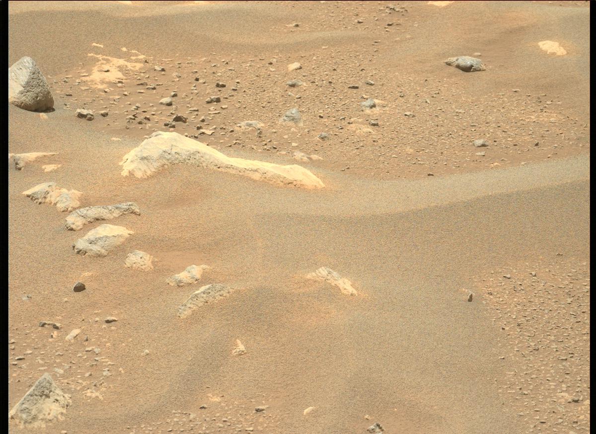 This image was taken by MCZ_LEFT onboard NASA's Mars rover Perseverance on Sol 104