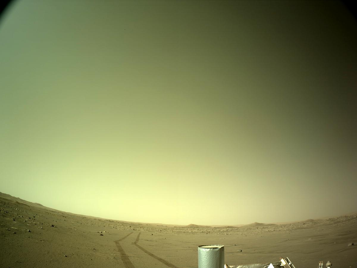 This image was taken by NAVCAM_LEFT onboard NASA's Mars rover Perseverance on Sol 105