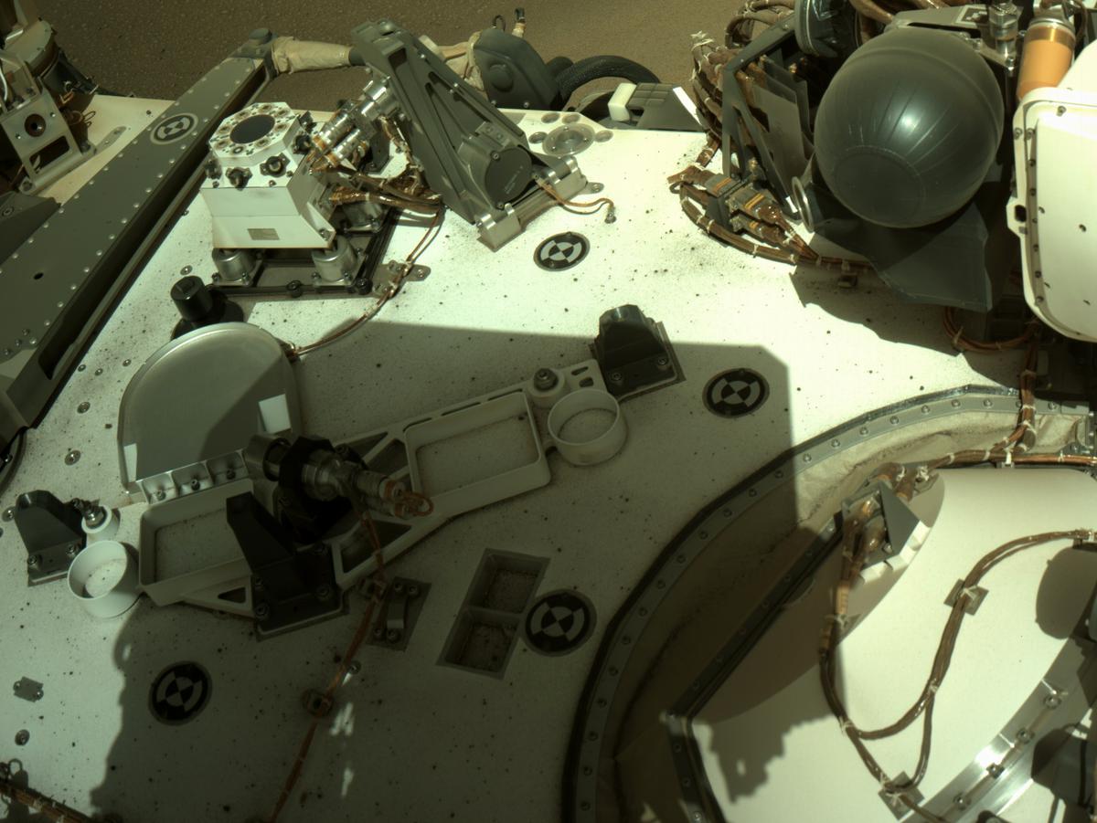 This image was taken by NAVCAM_RIGHT onboard NASA's Mars rover Perseverance on Sol 105