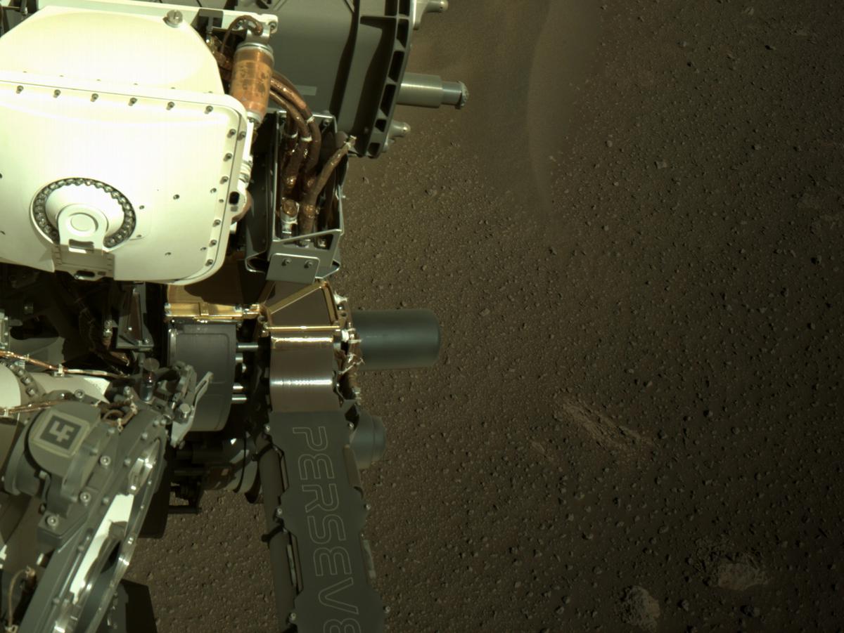This image was taken by NAVCAM_RIGHT onboard NASA's Mars rover Perseverance on Sol 105