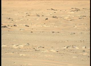 View image taken on Mars, Mars Perseverance Sol 105: Left Mastcam-Z Camera