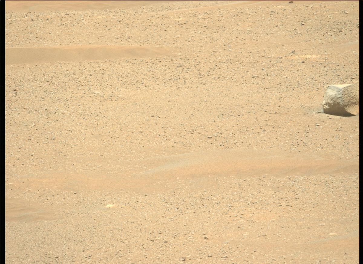 This image was taken by MCZ_LEFT onboard NASA's Mars rover Perseverance on Sol 105